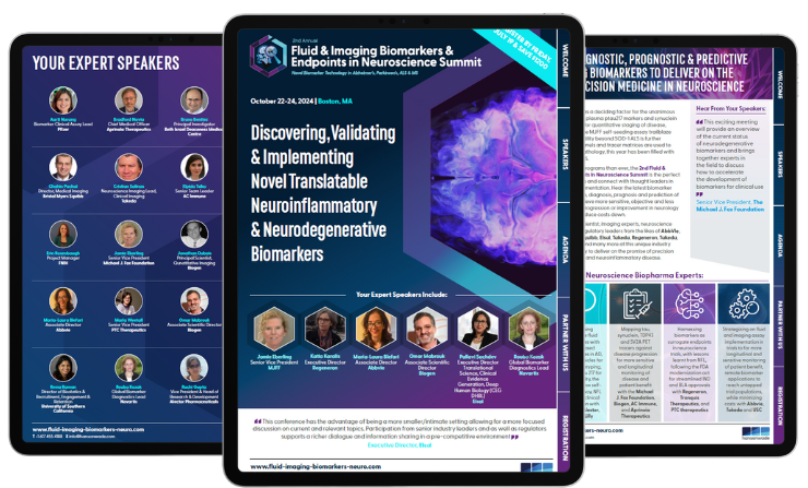 Fluid & Imaging Biomarkers & Endpoints in Neuroscience Summit